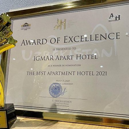 Igmar Apart Hotel 타슈켄트 외부 사진